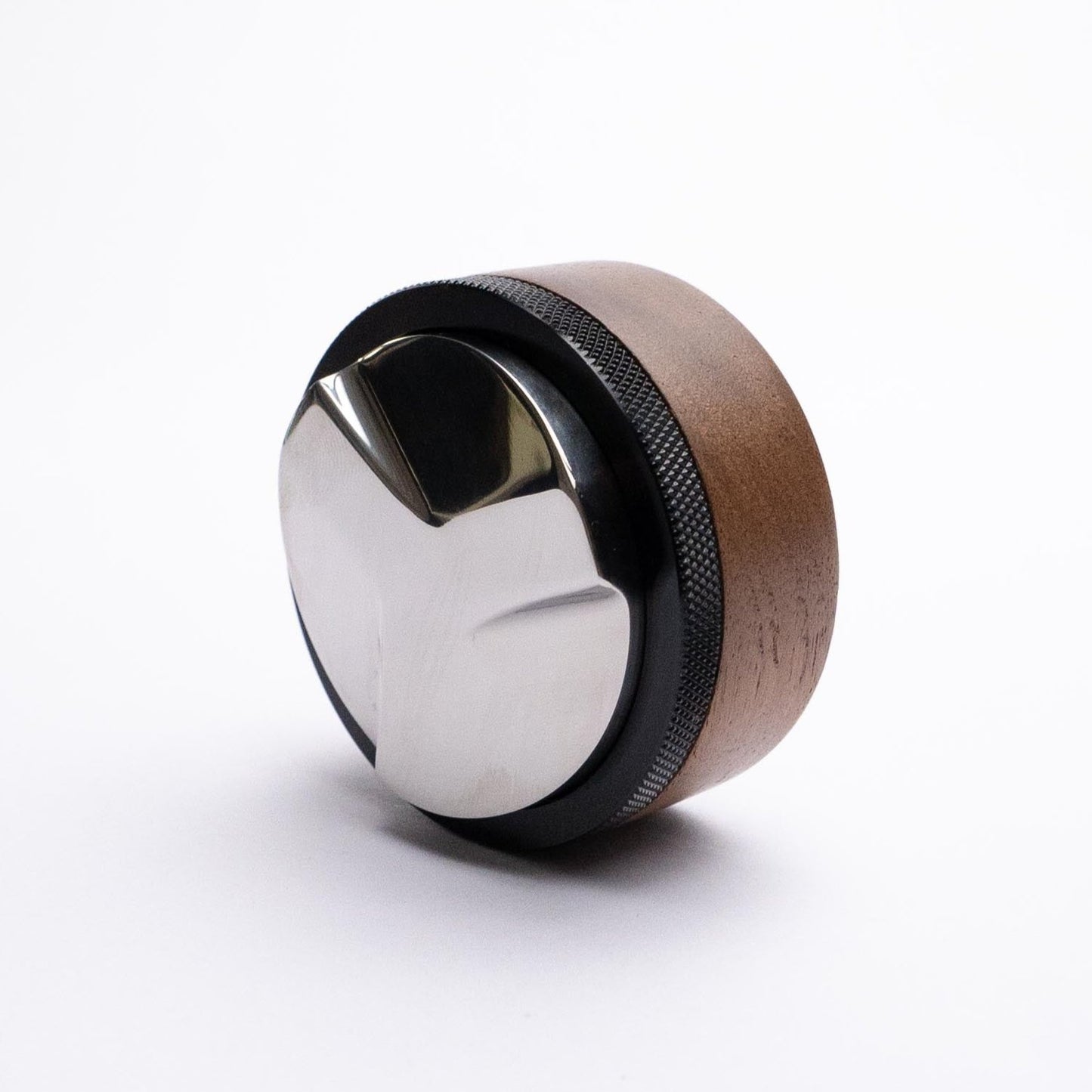 Hypergrind Black & Walnut Coffee Distributor Tool