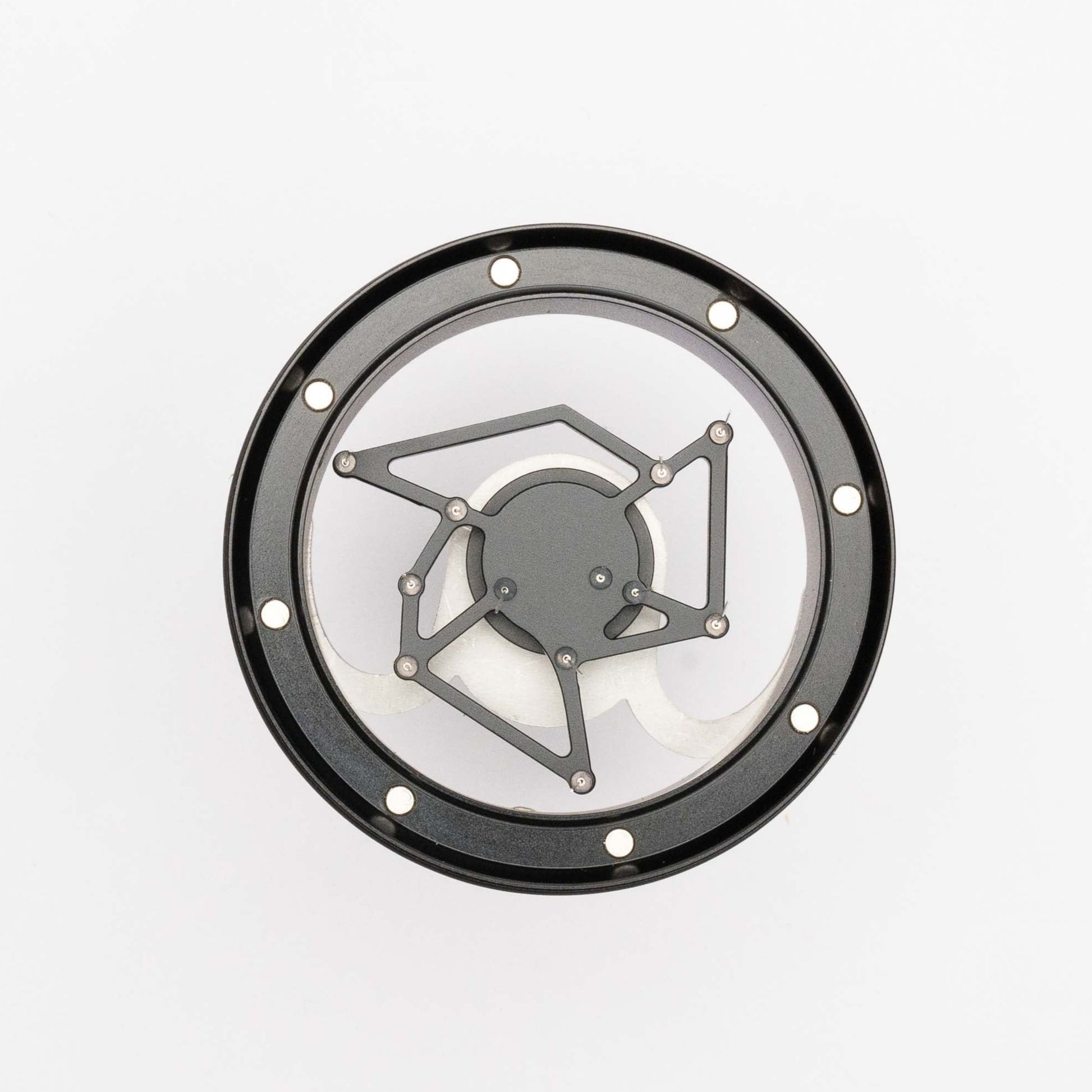 Hypergrind Coffee Needle Distributor Tool Birds Eye View Underside