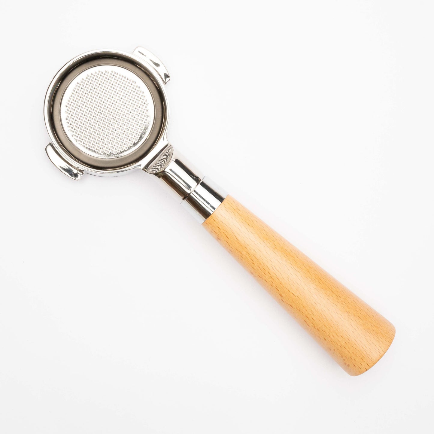 E61 58mm Bottomless Portafilter (Beechwood)