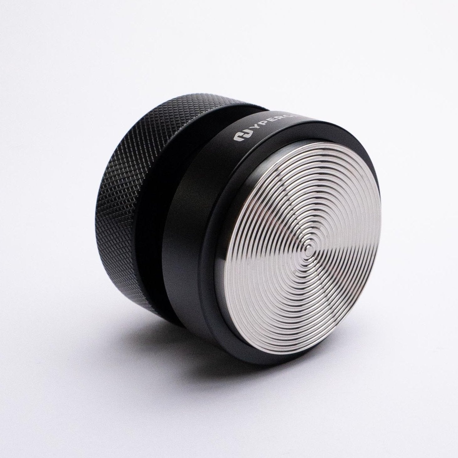 Self Levelling Palm Coffee Tamper (Black/Walnut)