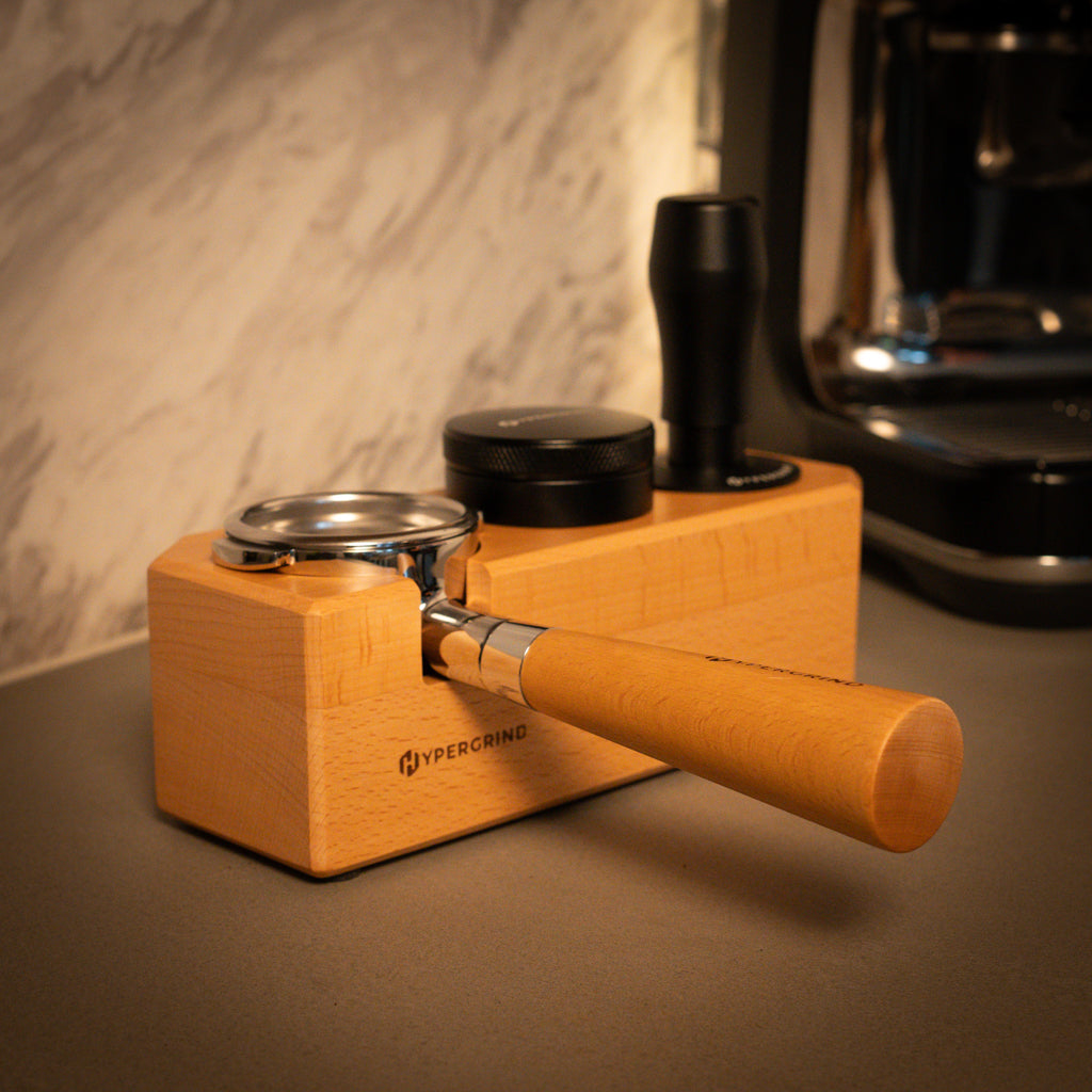 Coffee Tamping Station (Beechwood)