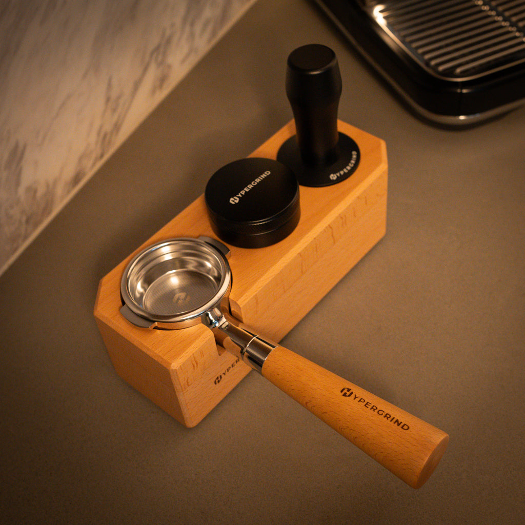 Coffee Tamping Station (Beechwood)