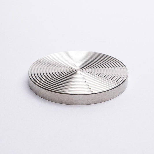 Coffee Tamper Ripple Base (Stainless)