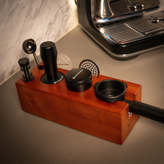 Hypergrind Rosewood & Black Barista Kit (Breville 58mm)